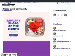 Sites similar to freezedried.com
