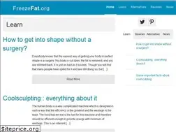 Sites similar to freezefat.org