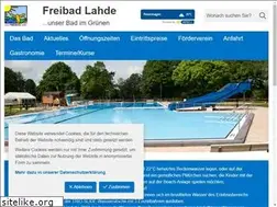 Sites similar to freibad-lahde.de