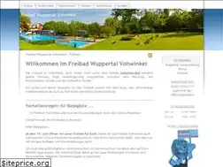 Sites similar to freibad-wuppertal-vohwinkel.de