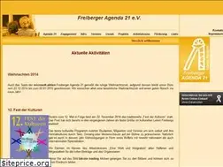 Sites similar to freiberger-agenda21.de