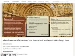 Sites similar to freiberger-dom.de