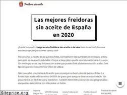 Sites similar to freidorasinaceite10.es