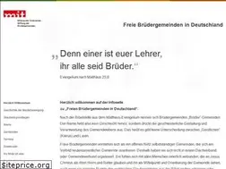 Sites similar to freie-bruedergemeinden.de