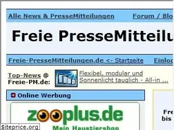 Sites similar to freie-pressemitteilungen.de