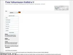 Sites similar to freie-volksmission.de