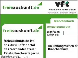 Sites similar to freieauskunft.de