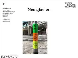 Sites similar to freies-theater-hannover.de