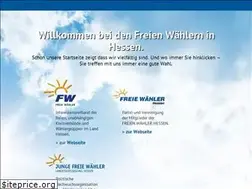 Sites similar to freiewaehler-hessen.de