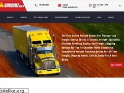 Sites similar to freight-specialist.com