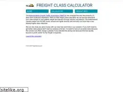 Sites similar to freightclasscalc.com