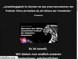 Sites similar to freiheitdergedanken.de