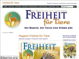 Sites similar to freiheitfuertiere.com