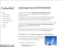 Sites similar to freiheithof.de