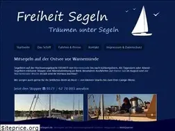 Sites similar to freiheitsegeln.de