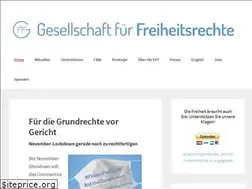 Sites similar to freiheitsrechte.org