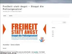 Sites similar to freiheitstattangst.de