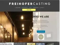 Sites similar to freihofercasting.com