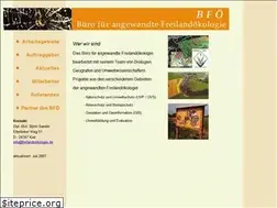Sites similar to freilandoekologie.de