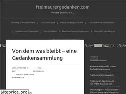 Sites similar to freimaurergedanken.com