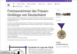 Sites similar to freimaurerinnen.de
