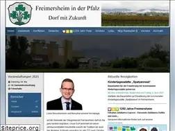 Sites similar to freimersheim.de