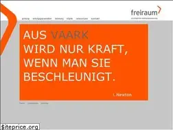 Sites similar to freiraum.de