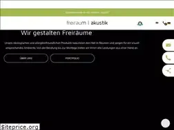 Sites similar to freiraumakustik.de