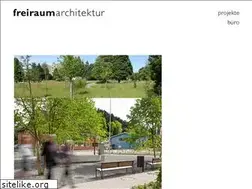 Sites similar to freiraumarchitektur.ch