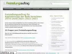 Sites similar to freistellungsauftrag.eu
