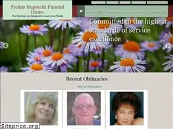 Sites similar to freitasruprachtfuneralhome.com