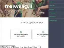 Sites similar to freiwillig.li