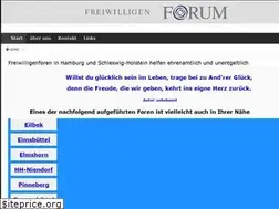 Sites similar to freiwilligenforum.de