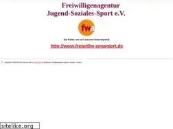 Sites similar to freiwilligenmarkt.de
