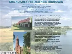 Sites similar to freizeitheim-brodowin.de