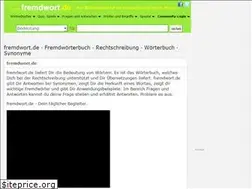 Sites similar to fremdwort.de
