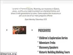 Sites similar to fremontcountymuseums.com