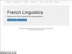 Sites similar to french-linguistics.co.uk