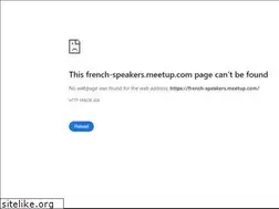 Sites similar to french-speakers.meetup.com