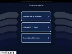 Sites similar to french-stream.in