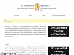 Sites similar to french.dhamma.org
