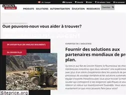 Sites similar to french.lincolnelectric.ca