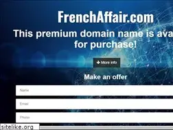 Sites similar to frenchaffair.com