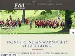 Sites similar to frenchandindianwarsociety.org