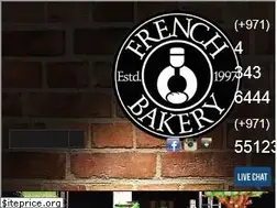 Sites similar to frenchbakery.ae