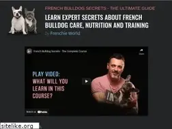 Sites similar to frenchbulldogsecrets.com