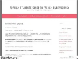 Sites similar to frenchbureaucracy.wordpress.com