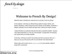 Sites similar to frenchbydesignblog.com
