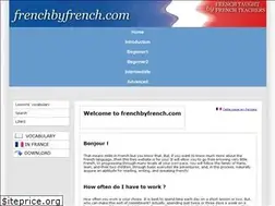 Sites similar to frenchbyfrench.com