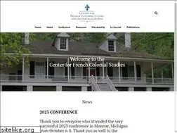 Sites similar to frenchcolonialstudies.org
